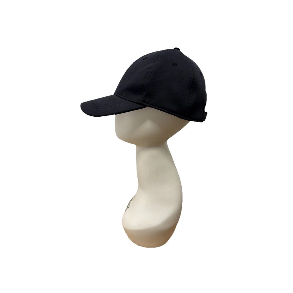 Lululemon Black Baseball Classic Cap Buckle Curved Adjustable Polyester One Size